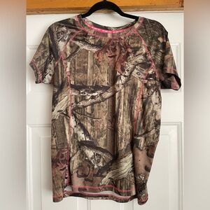 Women's Camouflage Short Sleeve Tee, Small